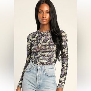 Lulus Mesh Shirt